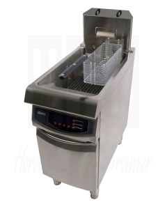 Gebruikt Hoog vermogen elektrische friteuse Elframo EFP 25 400 Volt 50HZ 20KW