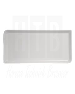 Schaal voor buffet systeem wit 440x220x20mm