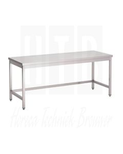 Gastro-M RVS werktafel zonder onderblad 140x70x85cm GN109