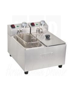Buffalo dubbele friteuse 2x3L 2000W