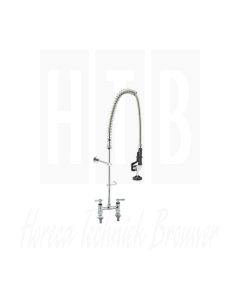 ENCORE DUBBELGATS VOORSPOELDOUCHE TAFELMODEL, EXCL. TUSSENKRAAN K66-1000BR