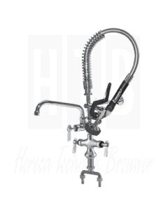 Encore¨ Mini-voorspoelsysteem, met 18" dubbel scharnierende add-on kraan, KL50-MINI-EU