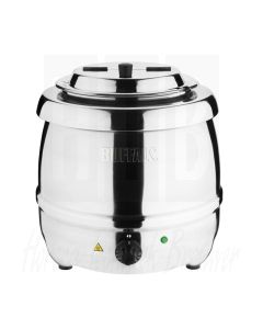 Buffalo soepketel 10 Liter, 230 Volt 50HZ, RVS, L714