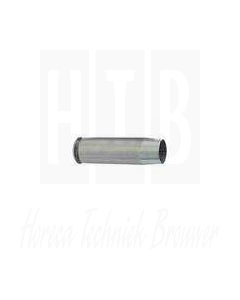 RVS Overlooppijp L=155mm ø 45mm, DIHR, RHIMA, 75250