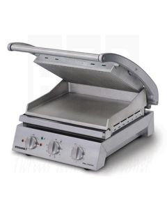 Roband Grill Station voor 6 sandwiches, geribbelde bovenplaat 230 Volt 50HZ, ROB-3065-000
