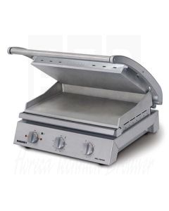 Roband Grill Station voor 8 sandwiches effen bovenplaat 230 Volt 50HZ, ROB-3080-000