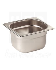 4 x Vogue GN bakken 1/6 zonder deksel