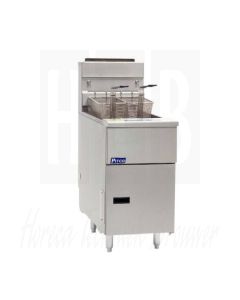 Pitco SG14S/ SG14RS Solistice Aardgas friteuse 25Mbar.