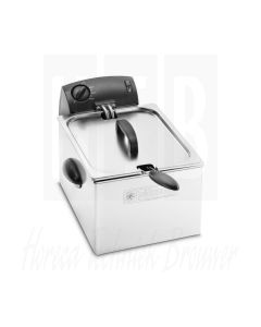 Enkele elektrische friteuse ELFRAMO 7 Liter, 230 Volt 50HZ 3,2KW, ST6 Plus