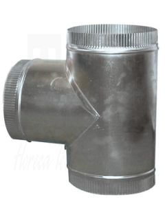 Aluminium T-Stuk 90 graden 150mm, 7215.0100