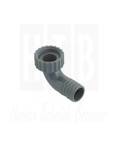 Afvoerventiel met pakking draad 1¼" ID ø 24mm slang ø 32mm, 0200078