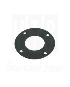 Pakking met 4 schroefgaten AD ø 134mm ID ø 65mm materiaaldikte 2,5mm, 0200098