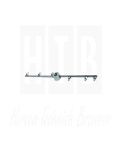 Naspoelarm Lengte=470mm sproeiers 6 inbouw ø 17mm inbouwpositie onder compleet, 0200287