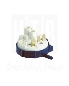 Pressostaat drukbereik 60/30mbar aansluiting 6mm ø 58mm drukaansluiting horizontaal, 0300026
