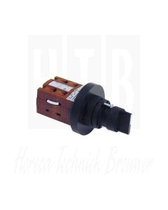 Draaischakelaar 4 1-2-3-4 contactset 7 type GN20 9779 U20 690V 20A as ø 6x6mm as L 13,5mm, 0300206