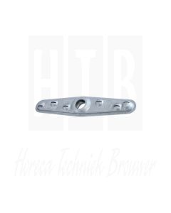 Wasarm Lengte=383mm sproeiers 6 inbouw ø 43,5mm inbouwpositie boven, 0500505