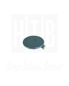 EGO Kookplaat 1000 Watt, 440 Volt, Ø145mm. met 8mm. Rvs-rand. 12.14453.018
