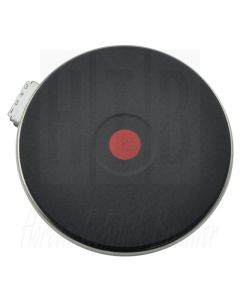 EGO Kookplaat 2000 Watt, 440 Volt Ø180mm met 8mm RVS rand, 12.18463.018