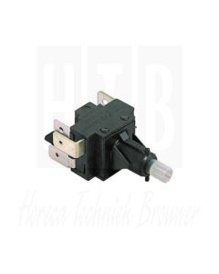 Schakelelement 2CO 250V 16A aansluiting vlaksteker 6,3mm, 208010