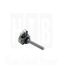 Potentiometer 5KOhm rotatiehoek 270° as L 27mm as ø 6mm, 30400150