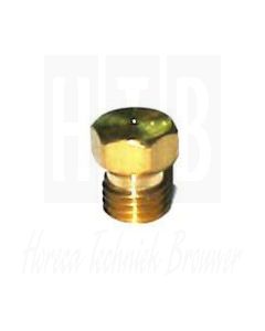 Gasinspuiter draad M6x0,75 SB 7 boring ø 0,85mm D0.85 PROPAAN, BERTOS 40408500