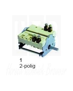 EGO 2-Standenschakelaar aan/uit (0-1-0-1) 2-polig, 43.22032.000