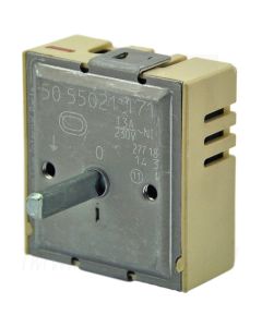 EGO Energieregelaar voor 2-circuits rechtsdraaiend oplopend 13A / 230V, 50.55021.171