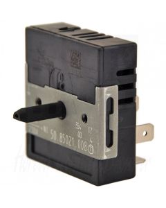 EGO Energieregelaar voor 2-circuit rechtsdraaiend 13A/230V as=18mm, 50.85021.008