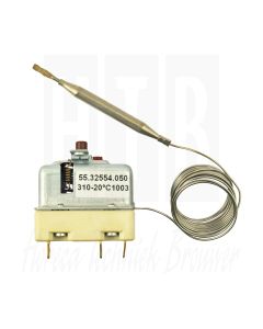 EGO Begrenzer 310°C 1-polig voeler 77/Ø6mm. capilair 1490mm. 55.32554.050