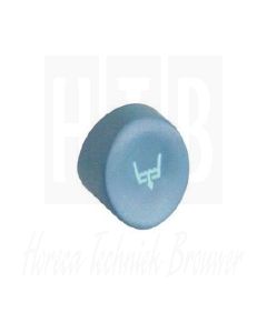 Knop blauwgrijs afvoerpomp, DIHR, HOONVED, RHIMA, 560528