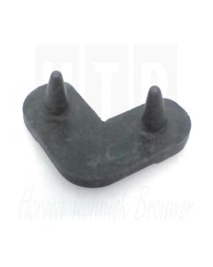 WINTERHALTER vulblokje, rubber buffer voor korfdrager L 40mm B 40mm H 4,5mm, 61005256