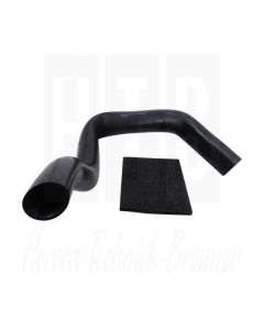 WINTERHALTER vormslang ID ø 50mm OD ø 58mm L 630mm voor afvoer EPDM spoeltechniek zwart, 65005612