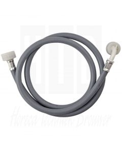 AANSLUITSLANG 1.50 meter 3/4 Recht x 3/4 haaks, COMPLEET, 9008165