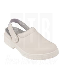 Lites Unisex veiligheidsklompen wit
