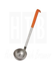Vogue kleurcode opscheplepel oranje Ø 10cm/24cl