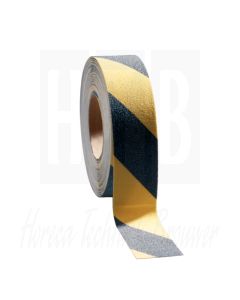 Anti-slip gevarentape zwart/geel, 5cm x 18,3m