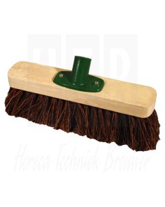 Harde houten bezem