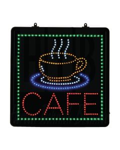 Bolero LED display Cafe