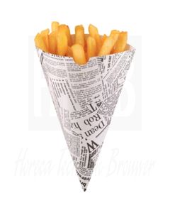 Frites zak 182(h) mm (Box 1000)