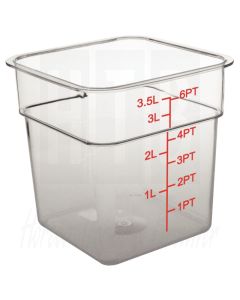 Voedseldoos vierkant 3,5ltr