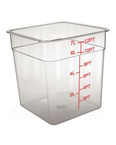 Voedseldoos vierkant 7ltr