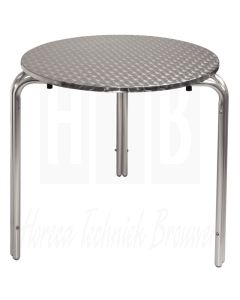 Bolero bistrotafel Ø 70cm rvs blad