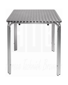 Bolero bistrotafel 60x60cm rvs blad