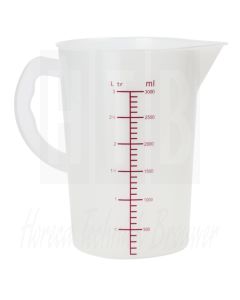 Vogue polypropylene maatbeker, 3ltr