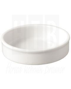 Olympia stapelbaar schaaltje wit, 102x20mm (Box 6)