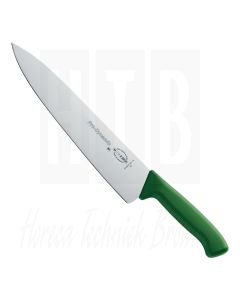Dick koksmes 26cm kleurcode groen