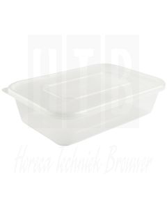 Plastic magnetronbakken, 50cl (Box 250)