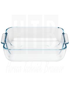 Pyrex vierkante schaal, 210x210mm