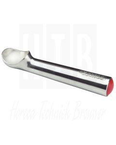 Originele Zeroll ijschep rood aluminium maat 30 (3,3cl)