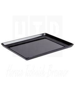 Float melamine gastronorm schaal GN 1/1 zwart